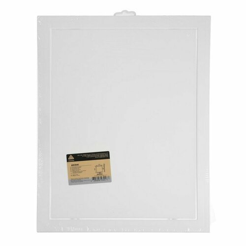 Люк ревизионный AURAMAX AD3040, 318 х 418 мм, фланец 296 х 396 мм, нажимной, пластик (комплект из 2 шт)