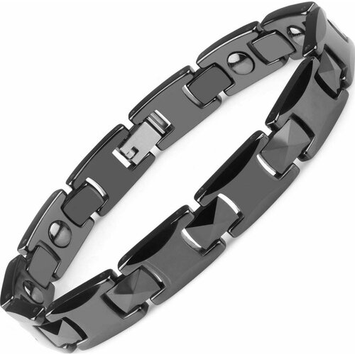 фото Браслет everiot, размер 20 см, черный