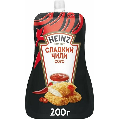 Соус Heinz Сладкий чили деликатесный 200г х1шт