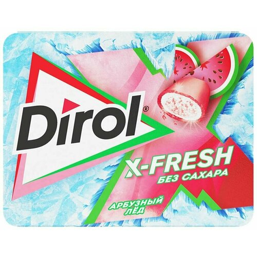 Жевательная резинка Dirol X-Fresh Арбузный лед 16г х3