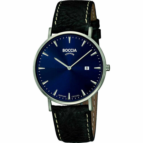 фото Наручные часы boccia, синий