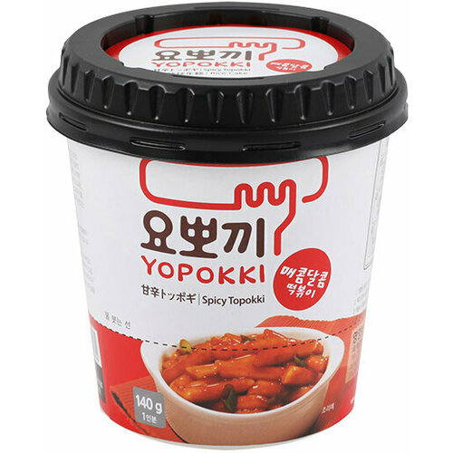 Yopokki~Рисовые палочки с сладко-острым вкусом (Корея)~Sweet and Spicy Topokki