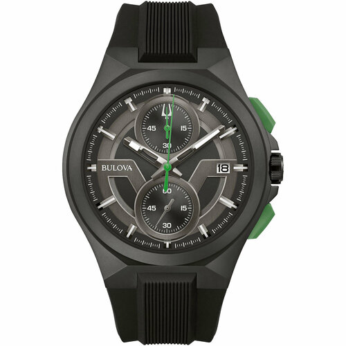 фото Наручные часы bulova, черный, серый