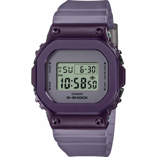 фото Наручные часы casio, фиолетовый, серый