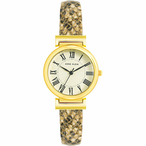 Наручные часы ANNE KLEIN Часы Anne Klein 2246CRSN, белый, коричневый