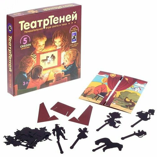 Игра настольная «Театр Теней. Театр на столе» (комплект из 2 шт)