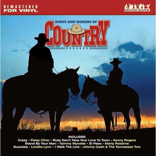 Various Artists "Виниловая пластинка Various Artists Kings And Queens Of Country"