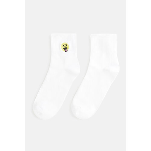 Носки Befree, размер 23-25, черный, белый носки befree размер 23 25 черный
