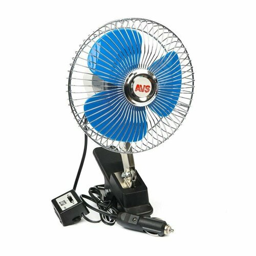 Вентилятор автомобильный AVS Comfort 8043C 24 В 6 металл серебристый 259800₽