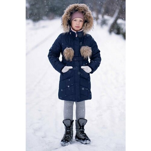 фото Куртка батик, размер 152, синий