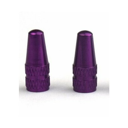 Колпачок на ниппель PRESTA, цвет фиолетовый, 2шт.