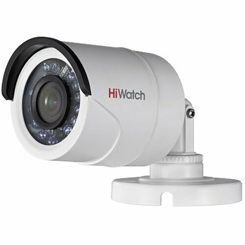 Камера видеонаблюдения аналоговая HiWatch HDC-T020-P(B)(3.6MM) 3.6-3.6мм HD-TVI цв. корп: белый комплект видеонаблюдения 1 камеры hiwatch hdc t020 p 2мп 1080p