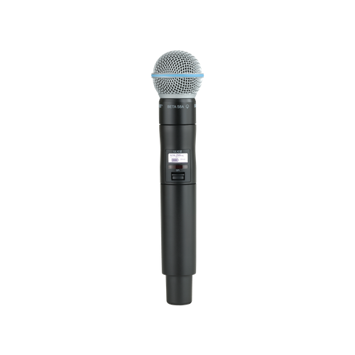 SHURE ULXD2/B58=-G51 ручной передатчик с капсюлем Beta 58, динамический суперкардиоидный, 470-534 МГц. Черный