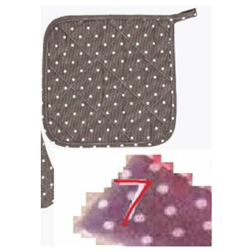 Прихватка 175175 см HomeStyle цвет лиловый 185₽