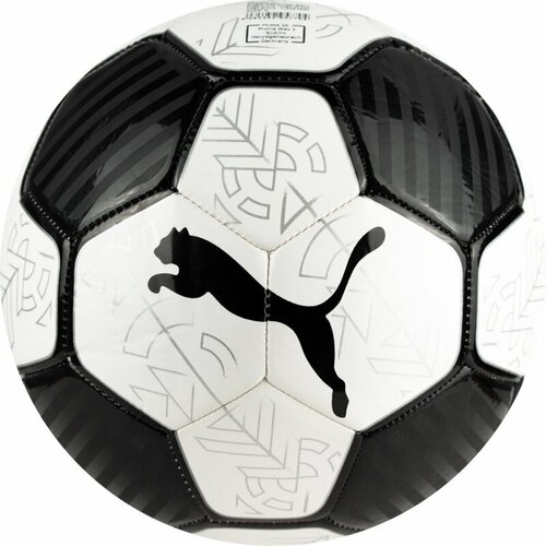 Мяч футбольный PUMA Prestige, 08399201, размер 5, 24 панели, ТПУ, маш. сшивка, белый-черный