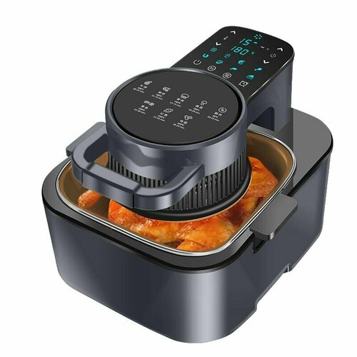 Аэрогриль 9 л с антипригарным покрытием сенсорное управление Видимый таймер на 60 минут 8 программ 1350 Вт белый 1399900₽