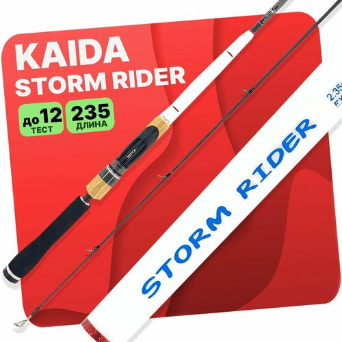Спиннинг штекерный Kaida STORM RIDER тест 1-12g 235 см