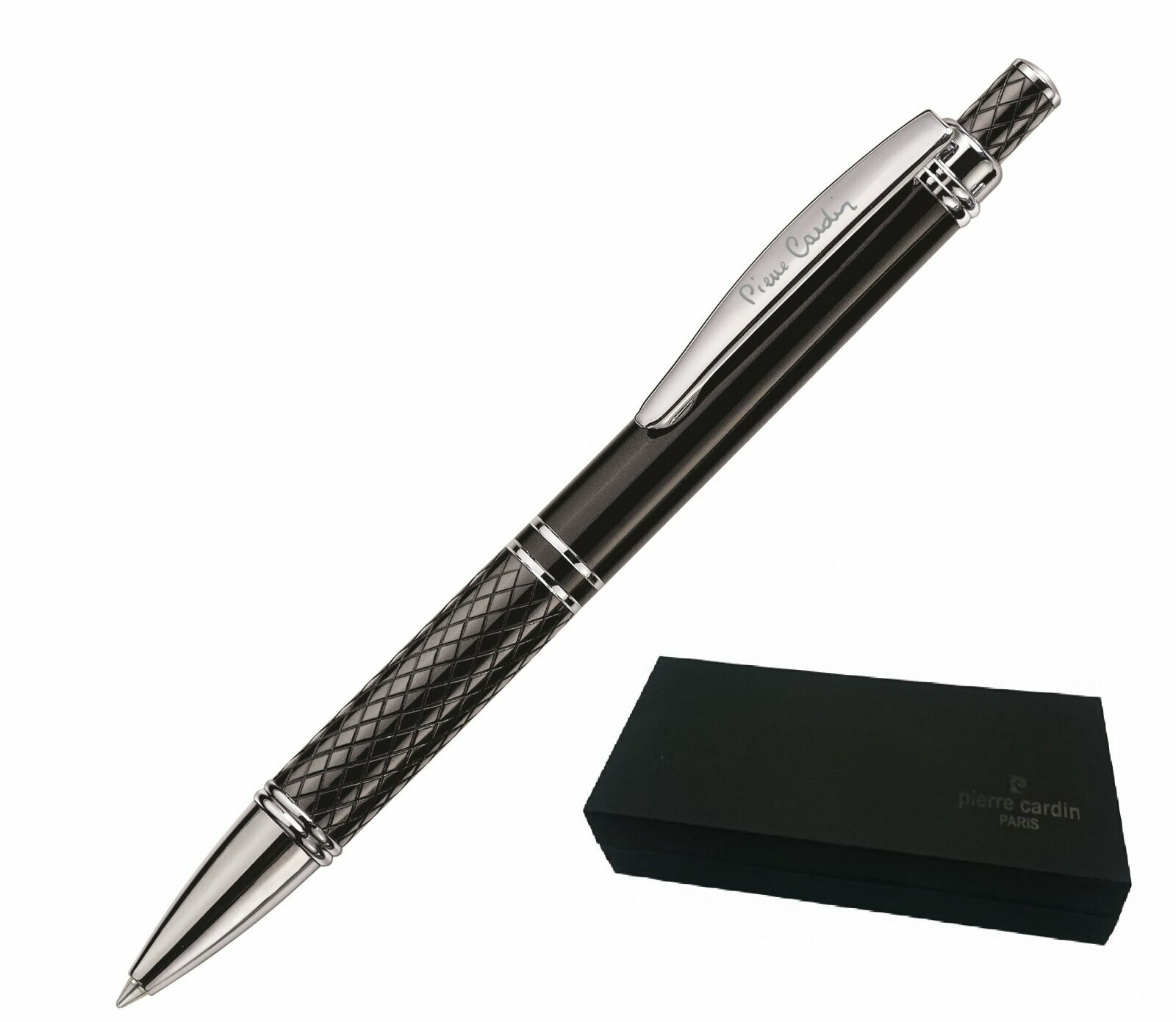 Ручка шариковая Pierre Cardin GAMME. Цвет - черный. Упаковка Е или Е-1, PC0895BP