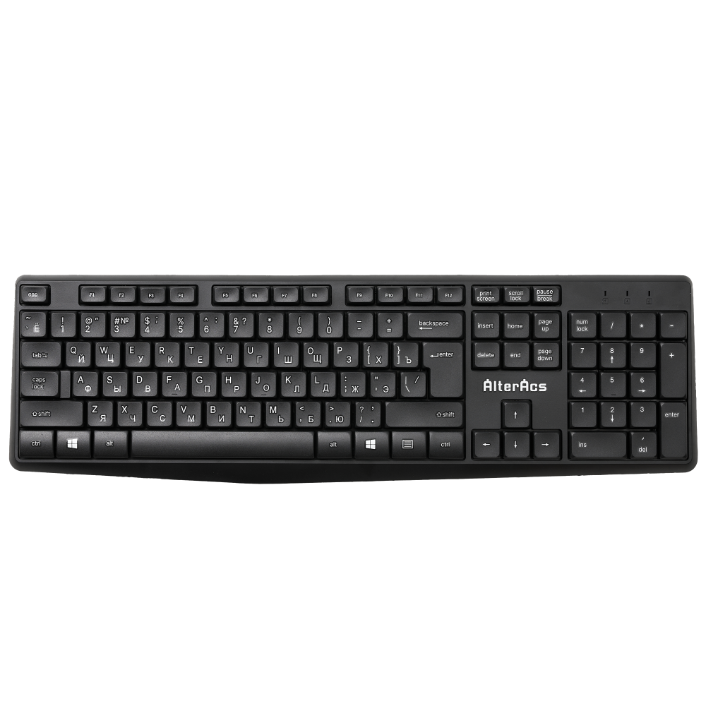 Беспроводная клавиатура Alteracs K001-ORE черная