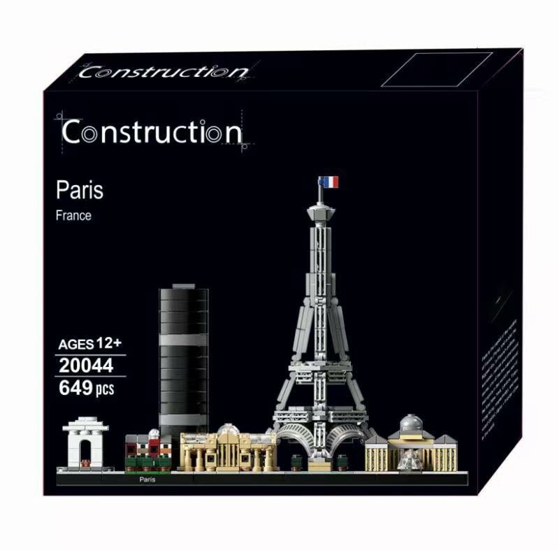 Конструктор Architecture Архитектура Париж Paris France 649д