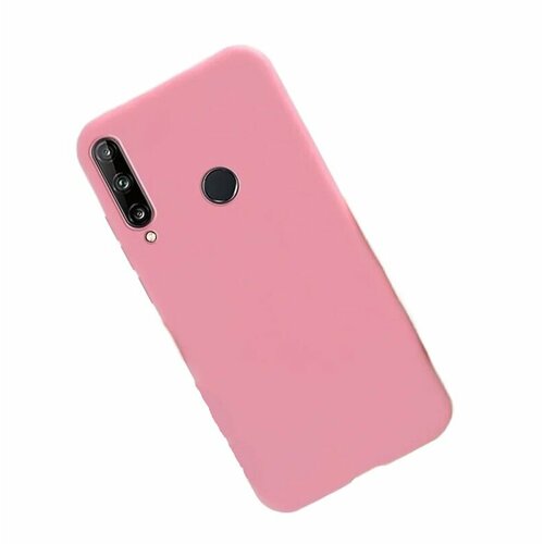 Fixtor/Чехол накладка для Huawei Honor 9C/P40 Lite E силикон тонкий матовый розовая