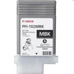 Canon Расходные материалы PFI-102MBk 0894B001 Картридж для iPF500 600 700, Матовый Черный, 130 мл.