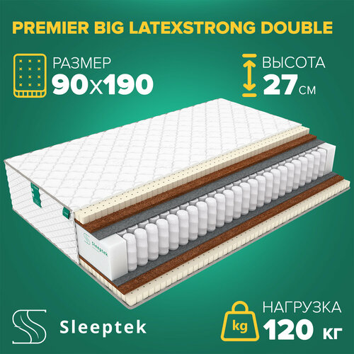 Матрас Sleeptek PremierBIG LatexStrong Double 90х190