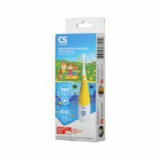 Звуковая зубная щетка CS Medica CS-561 Kids, желтый