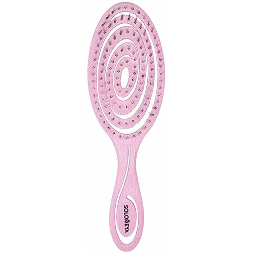 Solomeya~Подвижная био-расческа для волос~Detangling Bio Hair Brush solomeya био расческа bio для волос подвижная черная 1 шт