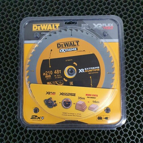 Диск пильный по дереву DeWalt 210x30 48T XR Flex Volt