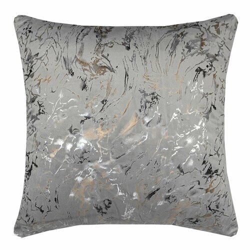 Наволочка декоративная на молнии размер 4545 см Абстракция серый 445₽