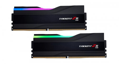 Модуль памяти DDR5 48GB (2*24GB) G.Skill TRIDENT Z5 RGB black PC5-57600 7200MHz CL36 1.35V - фото №1
