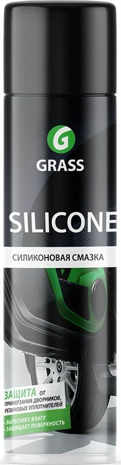 Грасс Silicone силиконовая смазка (0,4л) / GRASS Silicone силиконовая аэрозольная смазка (400мл)