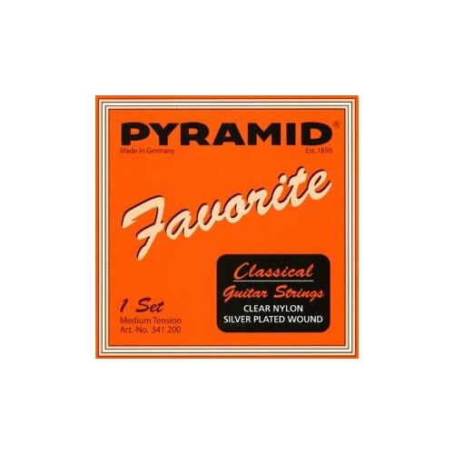 Струны для классической гитары Pyramid Classical Guitar Favorite 341200 28-46