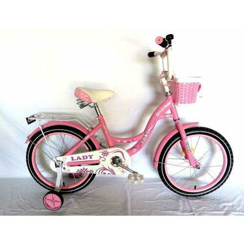Велосипед LOKI LADY розовый 16LLPI1 pink 040449 919900₽
