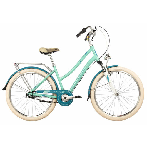 Женский велосипед Stinger Verona 26 (2023) 17 Зеленый (161-178 см)