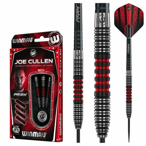 Дротики Winmau Joe Cullen tungsten 21гр 1462.21 (2222) NEW`23 хвостовики 6 шт для дротиков winmau prism force medium 48mm black аксессуары для дартс