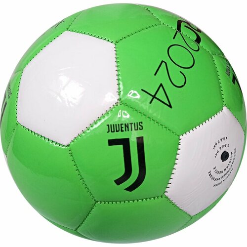 Мяч футбольный Juventus, машинная сшивка зелено/белый Спортекс E40759-3