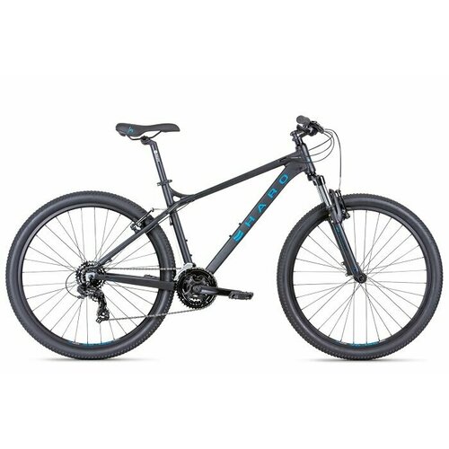фото Велосипед haro flightline one 27.5 16" matt black/met blue 27.5"