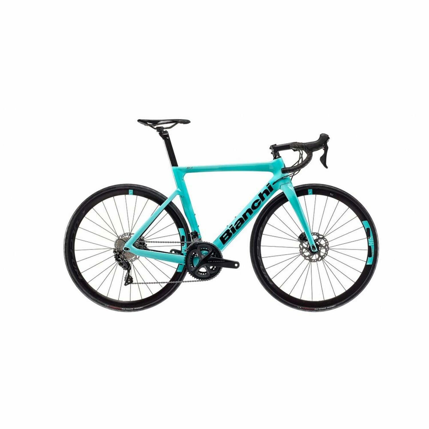 Велосипед шоссейный Bianchi ARIA Aero RIVAL ETAP AXS 46 (Велосипед шос Bianchi ARIA Aero RIVAL ETAP AXS 46/33 57s Целесте/черный, YRB39I575K)