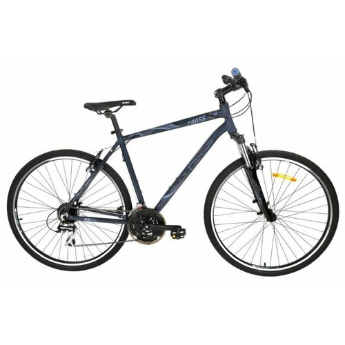 Велосипед городской Aist Cross 2.0 W 28 21 серый 2020 велосипед городской aist cross 1 0 w 28 17 черный 2020 дорожный городской колесо 28 рама алюмин