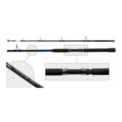 фото Спиннинг с роликом под стакан surf master 1454 thunder pro (sm1454-180 180 см 300-500 гр)
