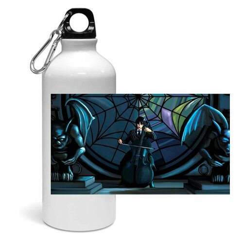 фото Спортивная бутылка уэнсдэй, wednesday №9 migom