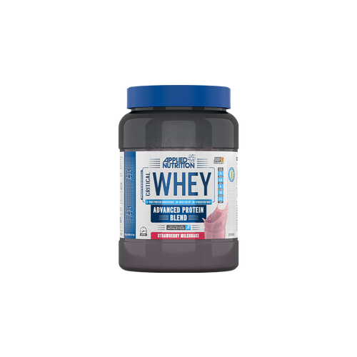 Applied Nutrition Critical Whey 900g (Strawberry) протеин maxler ultra whey концентрат сывороточного протеина изолят сывороточного протеина клубничный молочный коктейль 300 гр