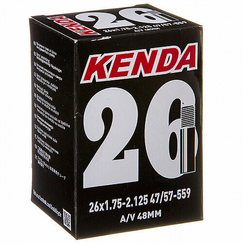 Камера Kenda 26х1.75-2.125 авто 5-514123 continental камера mtb 26 shop 47 559