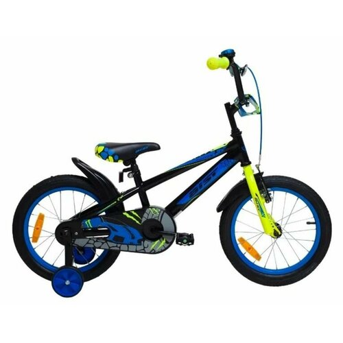 Велосипед детский Aist Pluto 16 черный 900000₽