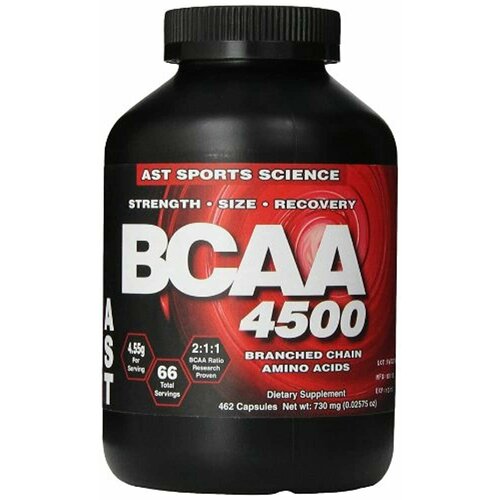 AST BCAA 4500мг 462капсулы Nutrition (АСТ БЦАА)