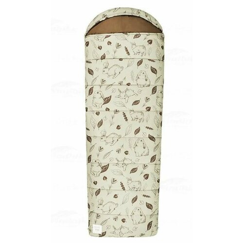 Мешок спальный Naturehike MT400 80-60х220 см левый ТК 1C бежевый 580000₽