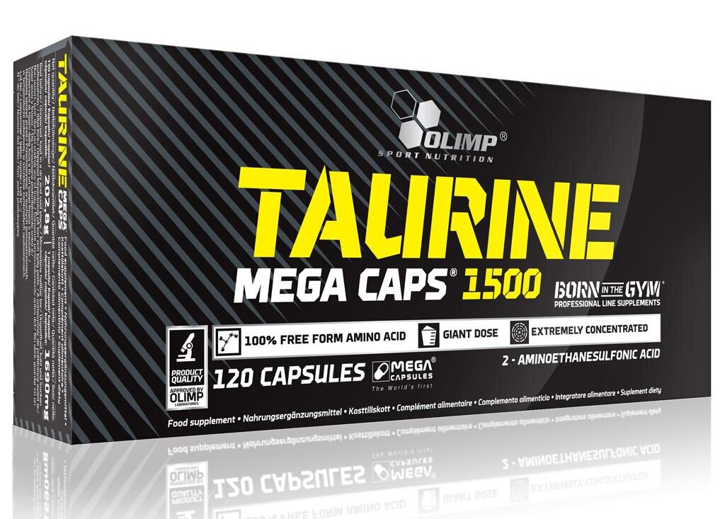 Olimp Sport Nutrition Taurine Mega Caps 1500 (120 кап)
