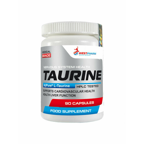 westpharm taurine 90 капсул 500 мг WestPharm Taurine 500 мг. (90 капс.)